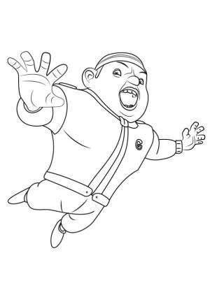 BoBoiBoy boyama sayfası,  coloring page, Gopal De Boboiboy, 