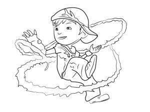 BoBoiBoy boyama sayfası,  coloring page, BoBoiBoy Diken, 