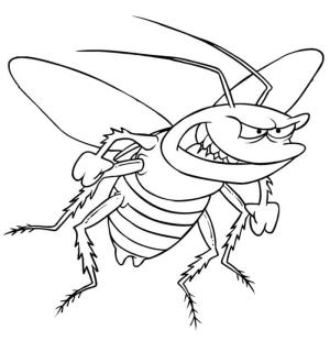 Böcekler boyama sayfası,  coloring page, Böcekler Çiz ücretsiz yazdırılabilir, 