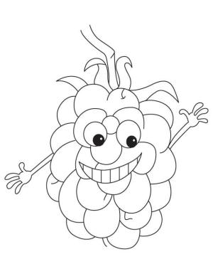 Böğürtlen boyama sayfası,  coloring page, Daha Eağlenceli, 