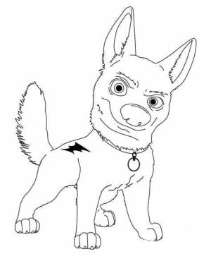 Bolt boyama sayfası,  coloring page, Yazdırılabilir Bolt, 