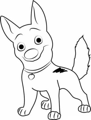 Bolt boyama sayfası,  coloring page, Yazdırılabilir Bolt Taslağı, 