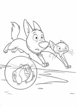 Bolt boyama sayfası,  coloring page, Bolt ve Arkadaşlar Koşu, 