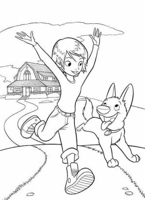 Bolt boyama sayfası,  coloring page, Bolt Çocuklar için, 