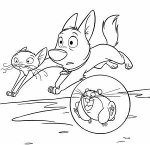 Bolt boyama sayfası,  coloring page, Bolt HD, 