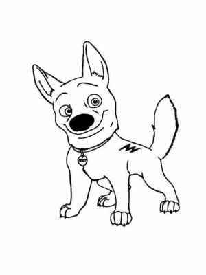 Bolt boyama sayfası,  coloring page, Bolt Görüntü, 