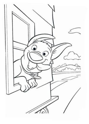 Bolt boyama sayfası,  coloring page, Bolt JPG, 