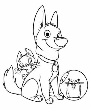 Bolt boyama sayfası,  coloring page, Çocuklar İçin Ücretsiz Bolt, 