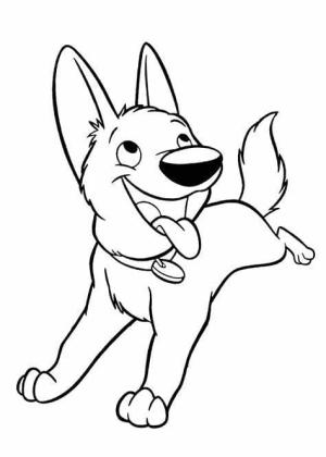 Bolt boyama sayfası,  coloring page, Komik Bolt, 