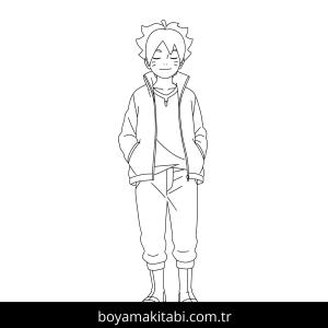 Boruto boyama sayfası 48111,  coloring page, 