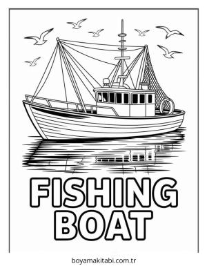 Bot boyama sayfası – boyama etkinliği, çocuk aktivitesi