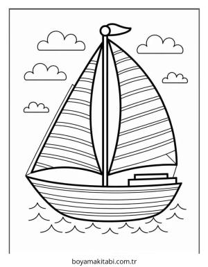 Bot boyama sayfası – eğlenceli etkinlik, el becerilerini geliştirir