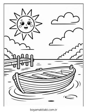 Bot boyama sayfası – yaratıcılığı geliştirir, keyifli zaman