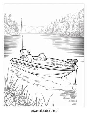 Bot boyama sayfası – evde etkinlik, ücretsiz yazdır