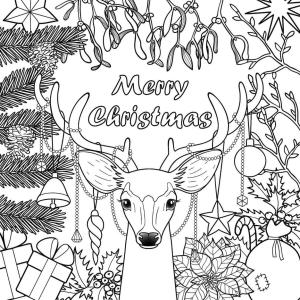 Tatil boyama sayfası,  coloring page, Noel Resim, 