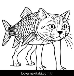 Brainrot boyama sayfası – basit çizim, kolay boyama