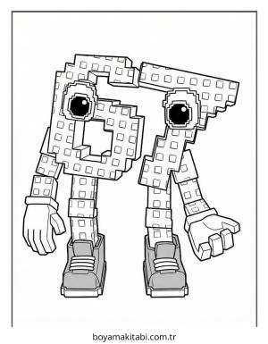 Brainrot boyama sayfası – yaratıcılık, eğlenceli etkinlik