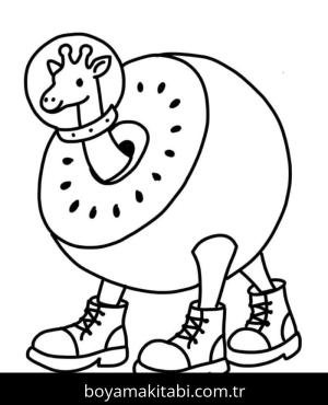 Brainrot boyama sayfası – evde etkinlik, ücretsiz yazdır