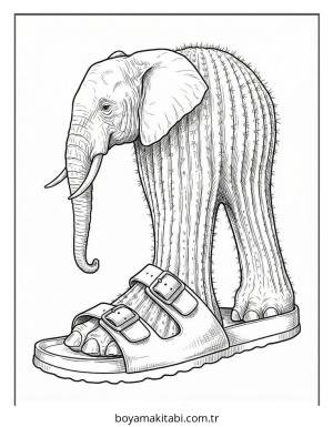 Brainrot boyama sayfası – eğitici aktivite, yaratıcılık