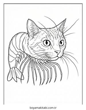 Brainrot boyama sayfası – çocuk aktivitesi, PDF indir