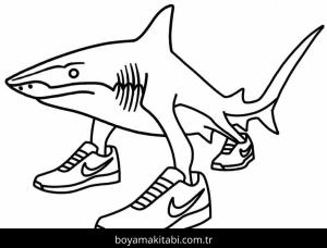 Brainrot boyama sayfası – boyama etkinliği, çocuk aktivitesi