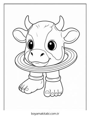 Brainrot boyama sayfası – kolay boyama, eğitici aktivite