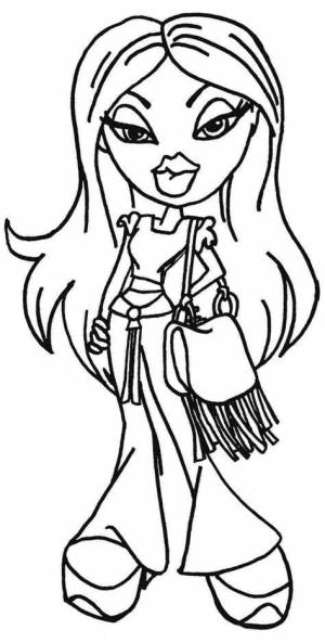 Bratz boyama sayfası,  coloring page, Bratz, 