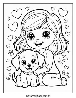 Bratz boyama sayfası – boyama çalışması, yaratıcılığı geliştirir