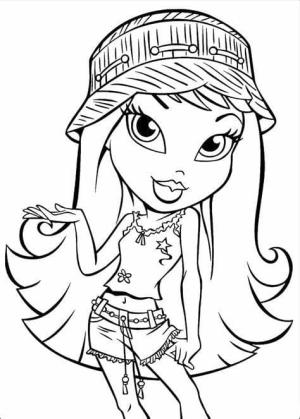 Bratz boyama sayfası,  coloring page, Bratz Resim, 