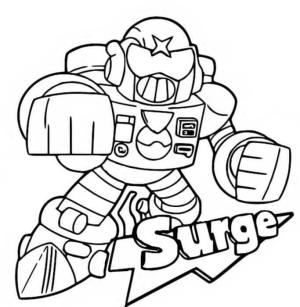 Brawl Stars boyama sayfası, Brawl Stars coloring page, Brawl Stars’ta Çizim Dalgası, 