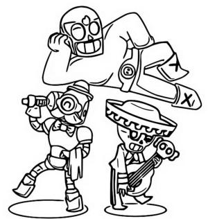 Brawl Stars boyama sayfası, Brawl Stars coloring page, Brawl Stars Karakterlerini Çiz, 