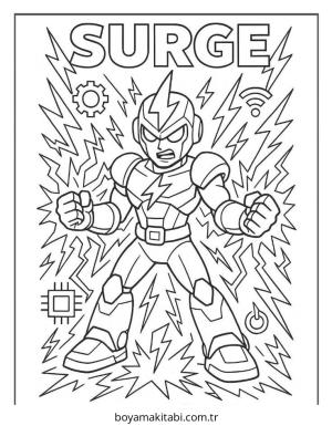 Brawl Stars boyama sayfası – boyama çalışması, yaratıcılığı geliştirir