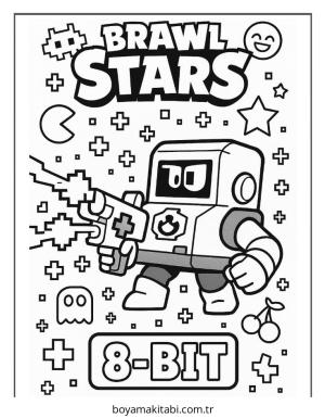 Brawl Stars boyama sayfası – evde etkinlik, ücretsiz yazdır