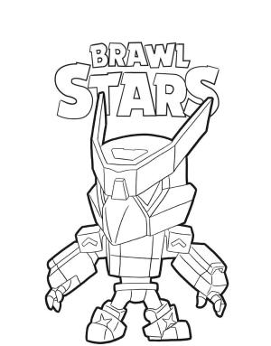 Brawl Stars boyama sayfası, Brawl Stars coloring page, , 