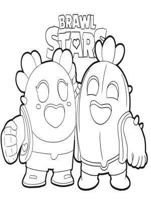 Brawl Stars boyama sayfası, Brawl Stars coloring page, , 