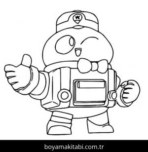 Brawl Stars boyama sayfası – yaratıcılığı geliştirir, keyifli zaman