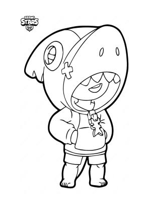 Brawl Stars boyama sayfası, Brawl Stars coloring page, , 