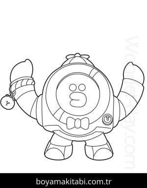 Brawl Stars boyama sayfası – evde etkinlik, ücretsiz yazdır