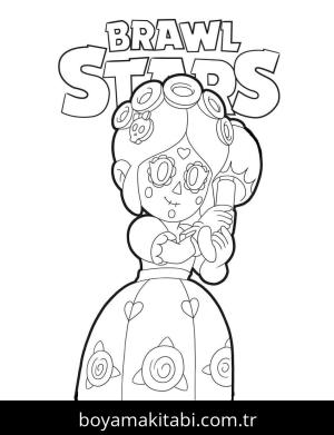 Brawl Stars boyama sayfası – boyama etkinliği, çocuk aktivitesi