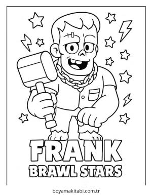 Brawl Stars boyama sayfası – yaratıcılığı geliştirir, keyifli zaman