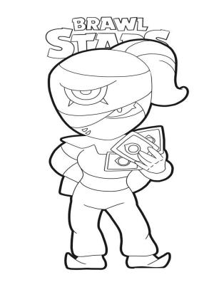 Brawl Stars boyama sayfası, Brawl Stars coloring page, , 