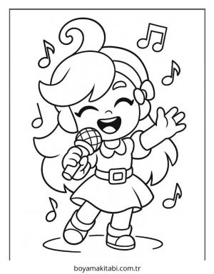 Brawl Stars boyama sayfası – eğitici aktivite, yaratıcılık