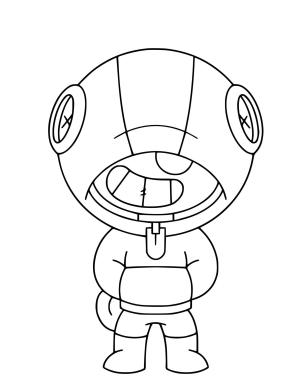 Brawl Stars boyama sayfası, Brawl Stars coloring page, , 