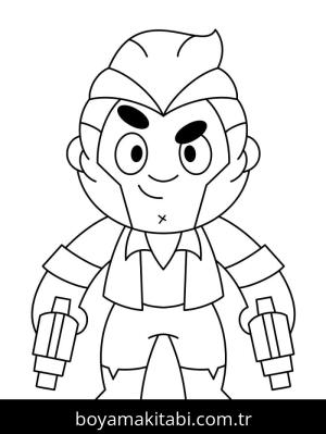 Brawl Stars boyama sayfası – yaratıcılık, eğlenceli etkinlik