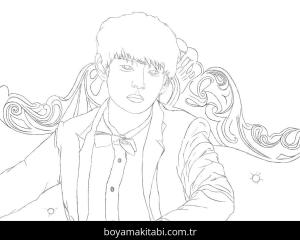 BTS boyama sayfası – çocuk aktivitesi, PDF indir