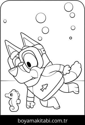 Buey boyama sayfası – eğlenceli etkinlik, el becerilerini geliştirir