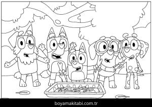 Buey boyama sayfası – boyama etkinliği, çocuk aktivitesi