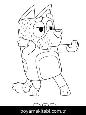 Buey boyama sayfası – okul öncesi, evde etkinlik