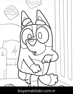 Buey boyama sayfası – PDF indir, sevimli karakter