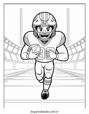 Buffalo Bills boyama sayfası – yaratıcılığı geliştirir, keyifli zaman